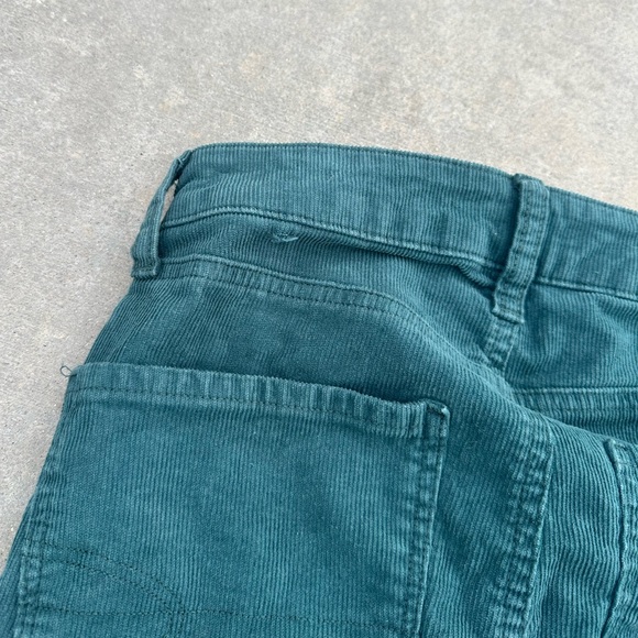 American Eagle AE button stretchy corduroy flare leg wide jean pant boot cut - Picture 9 of 9